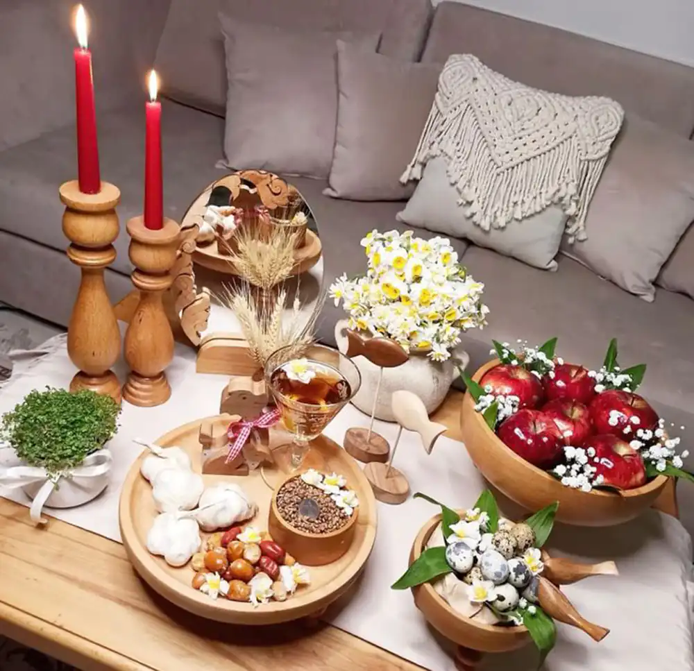 مدل هفت سین عیدی عروس