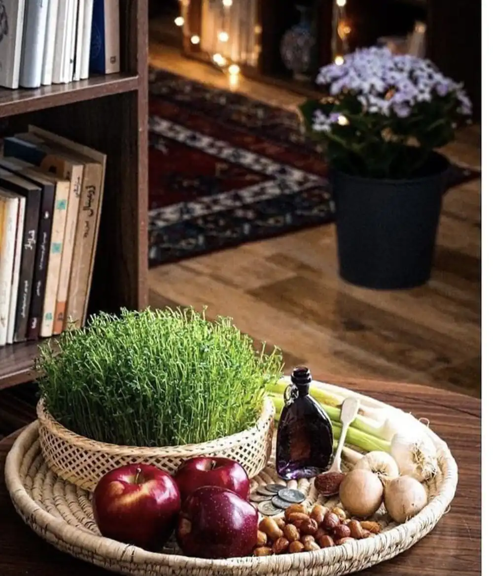مدل هفت سین عیدی عروس