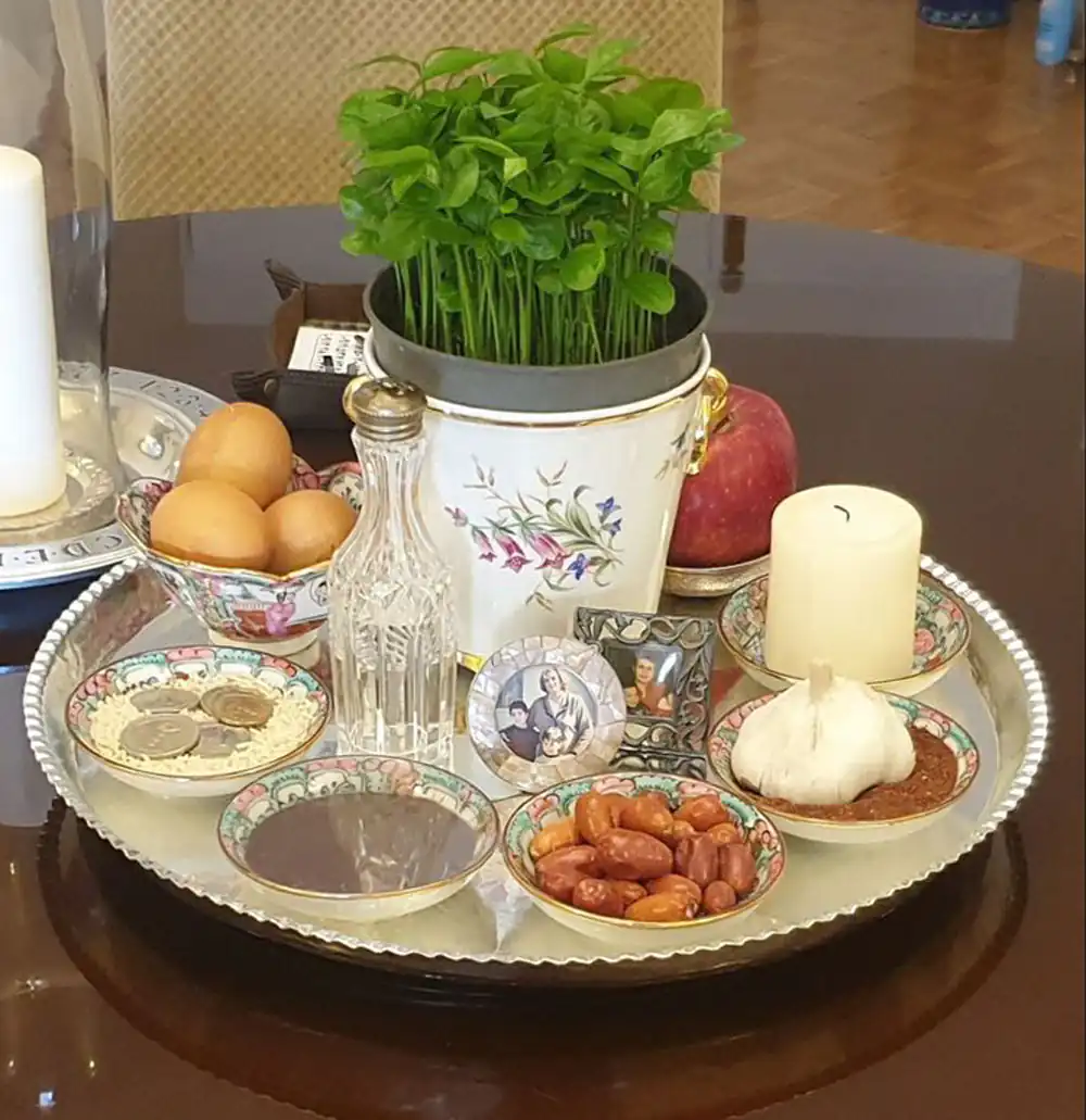 مدل هفت سین عیدی عروس