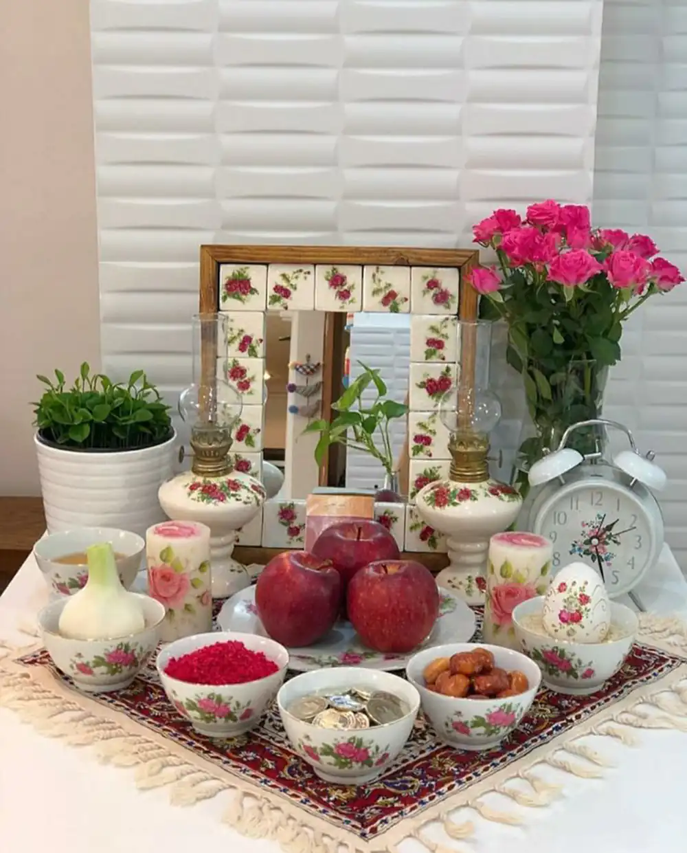 مدل هفت سین عیدی عروس