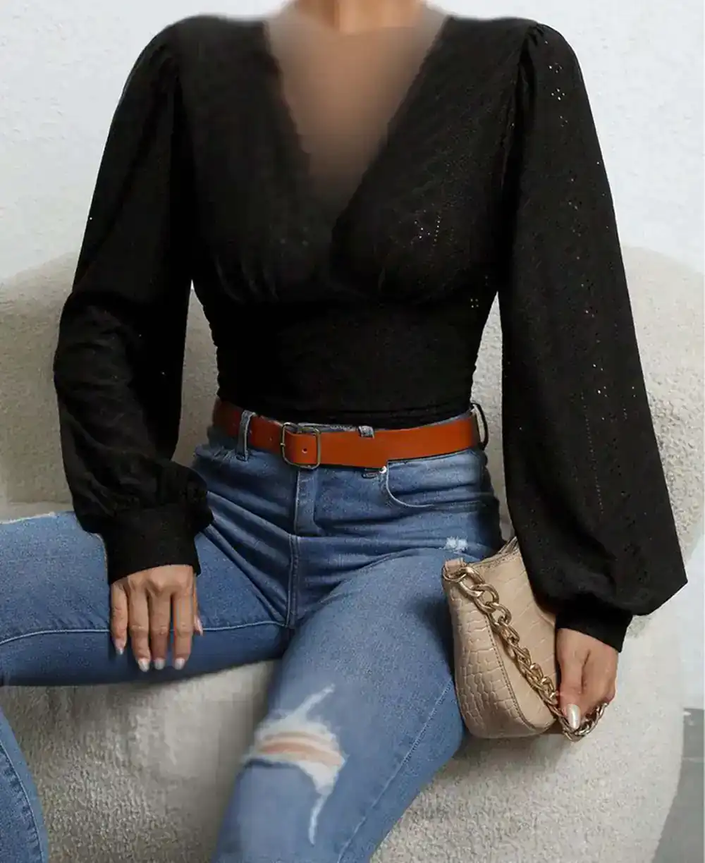 مدل شومیز مشکی