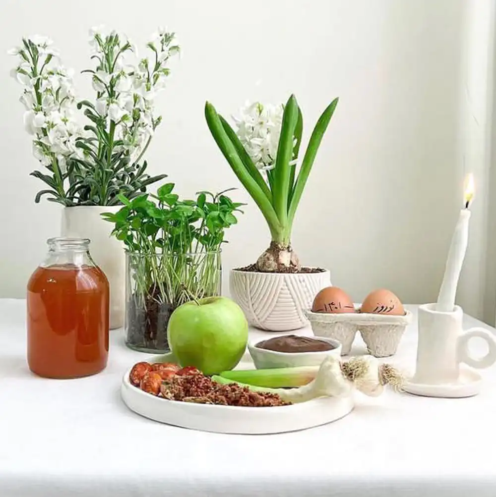 سفره هفت سین ساده و کم خرج
