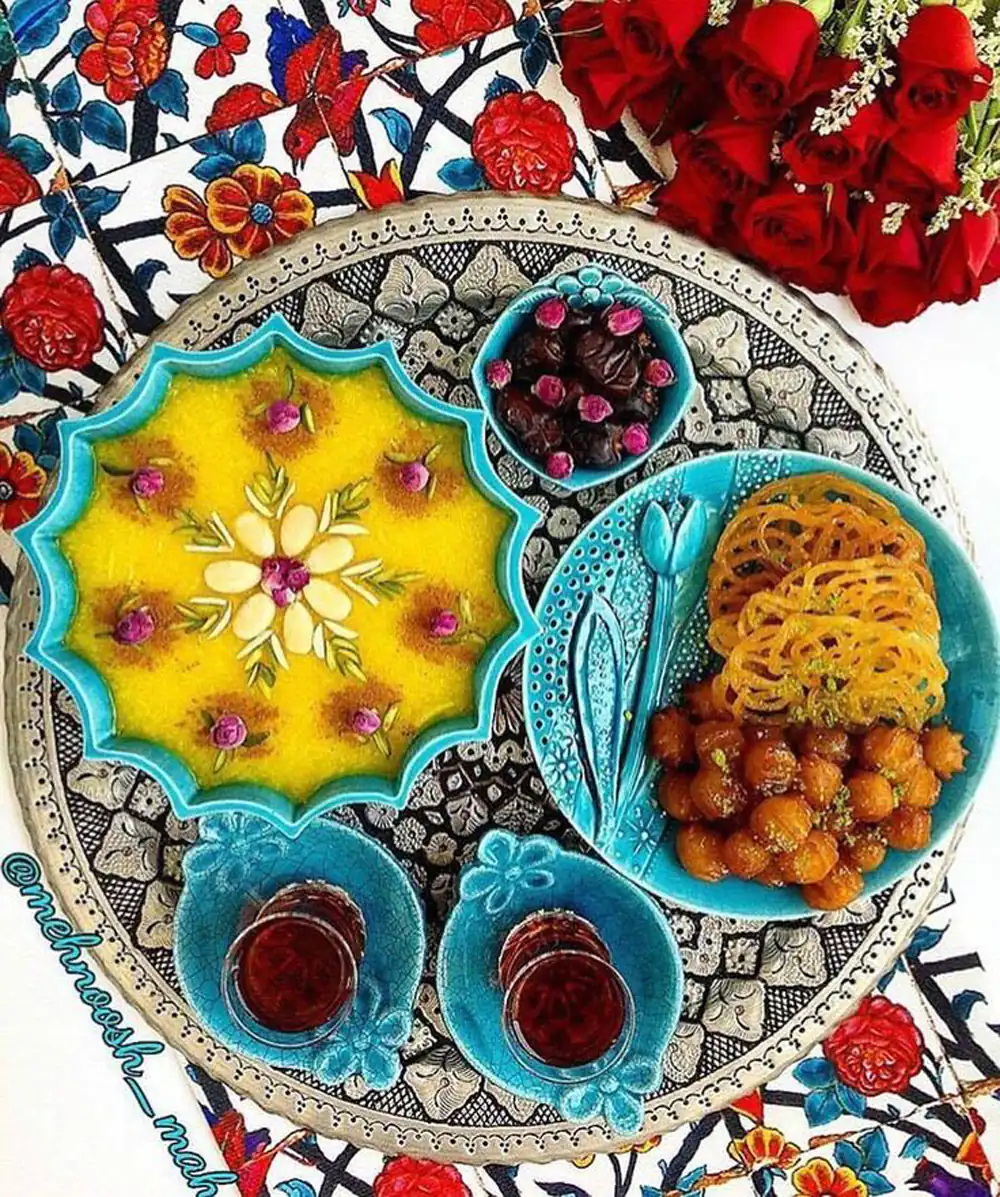 سفره افطاری ایرانی
