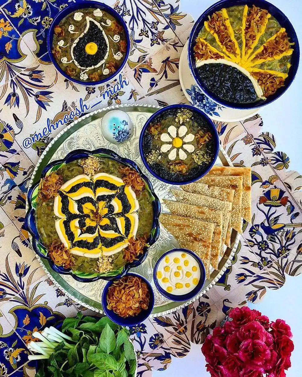 سفره افطاری ایرانی
