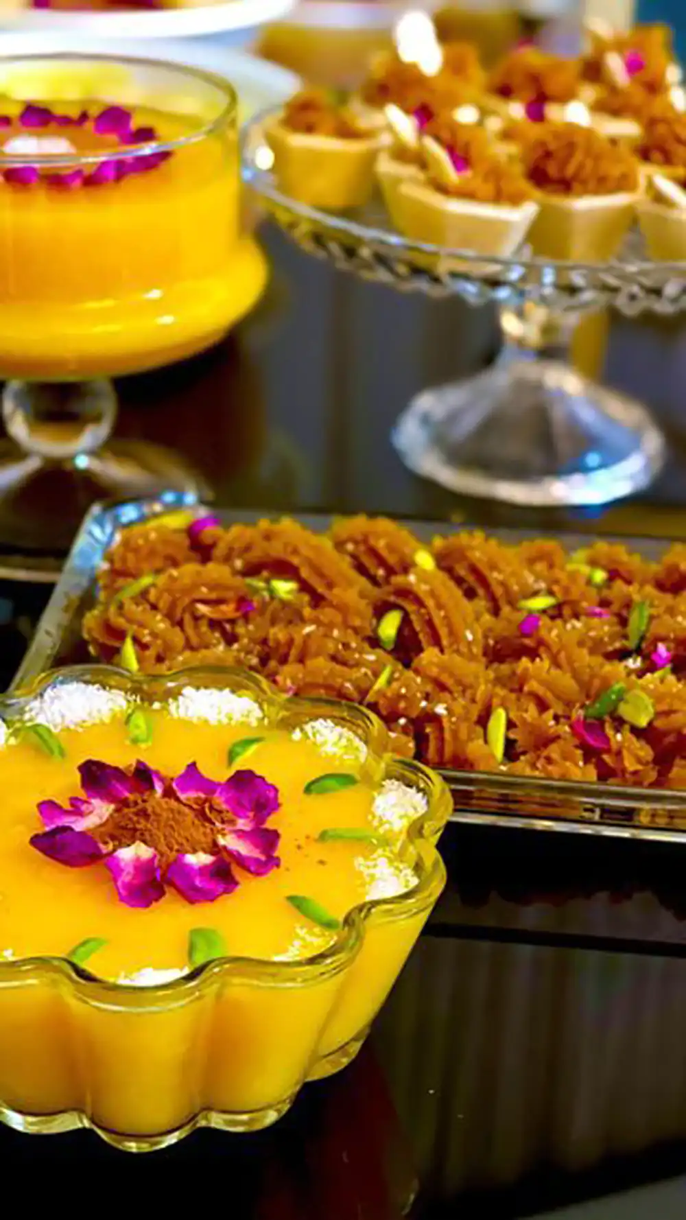 تزیین سفره افطار برای مهمان