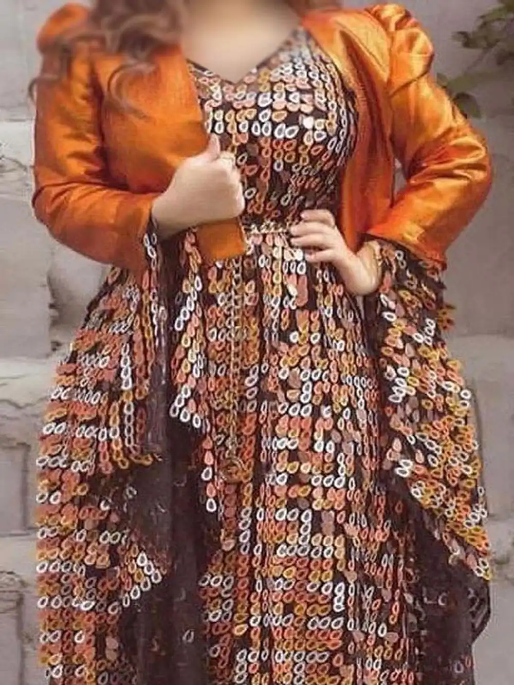 مدل لباس کردی زنانه مجلسی