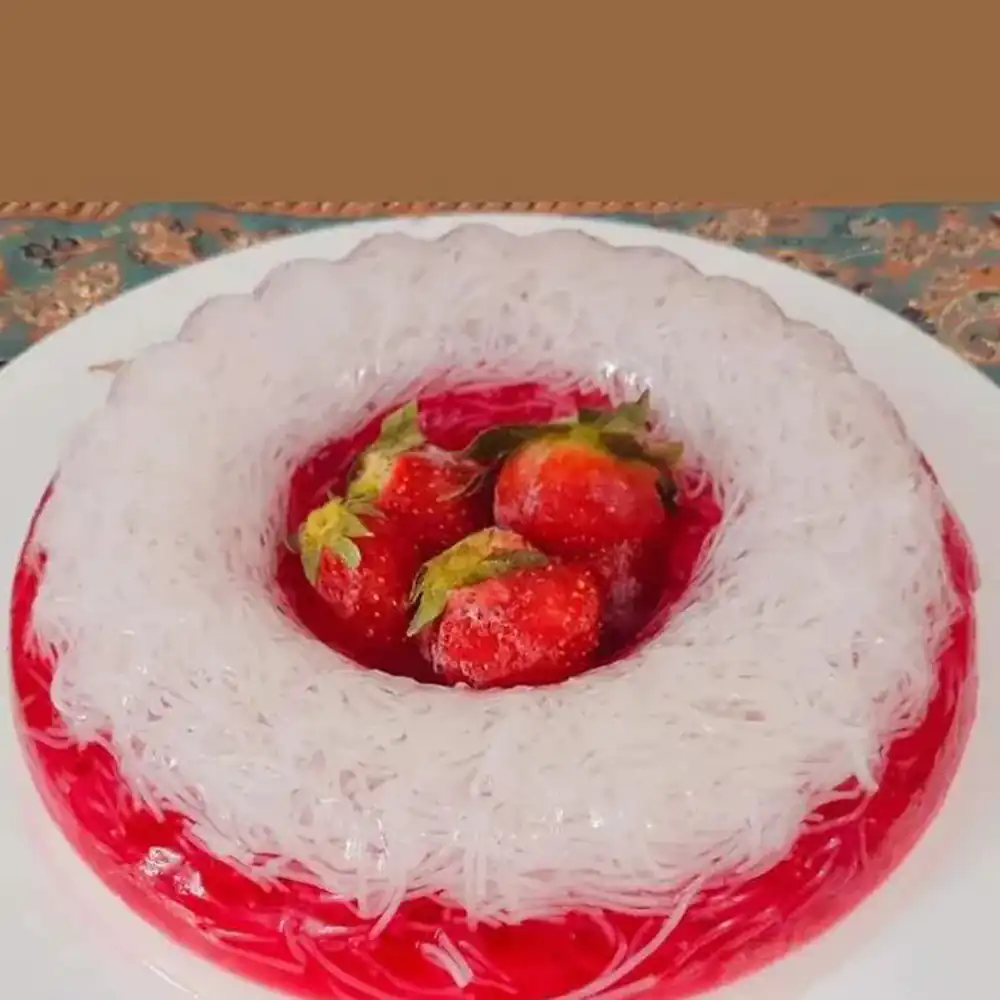 طرز تهیه ژله فالوده