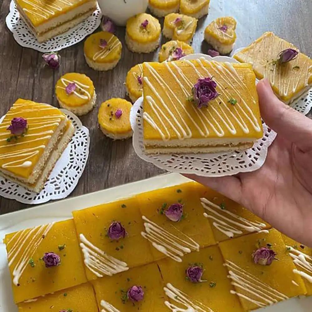 طرز تهیه کیک حلوا