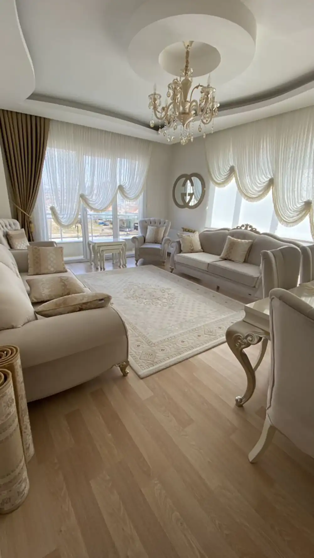 چیدمان جهیزیه عروس اینستاگرام