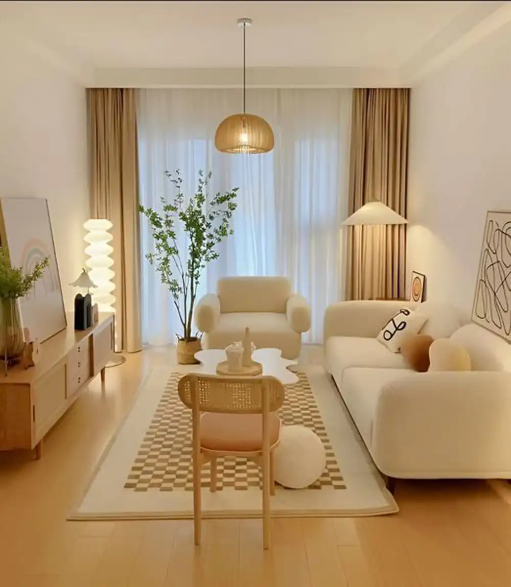 ایده چیدمان پذیرایی نقلی