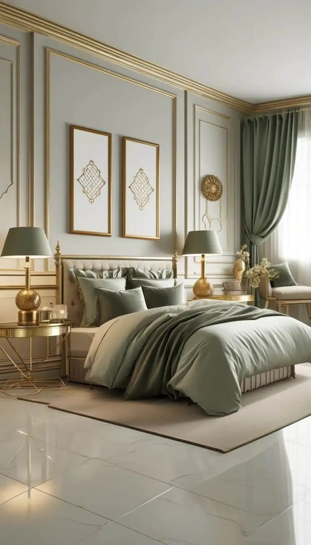 چیدمان تخت در اتاق خواب