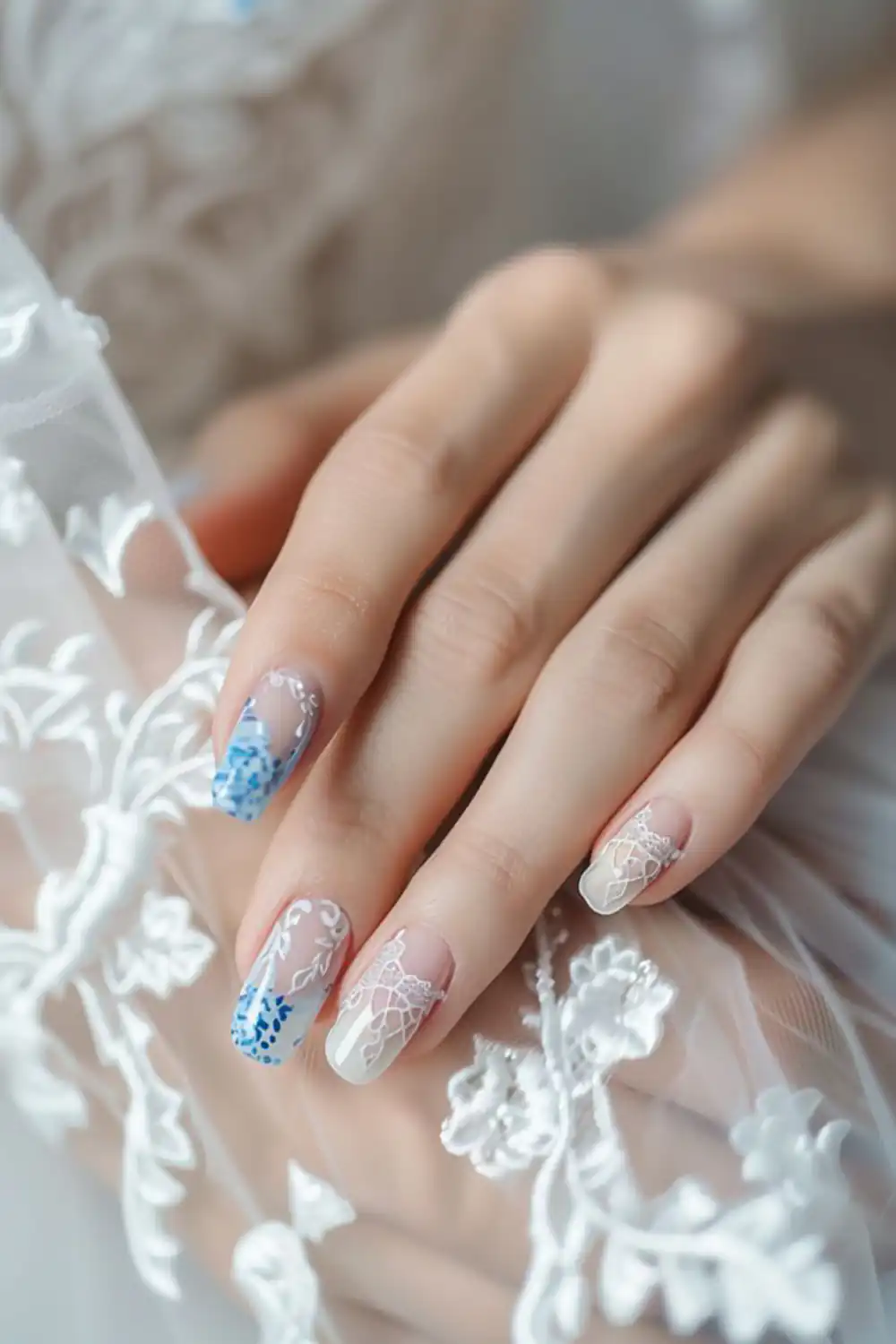 لاک آبی عروس