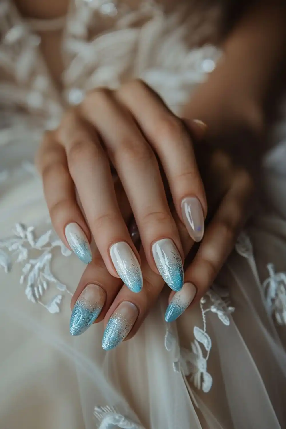 لاک آبی عروس