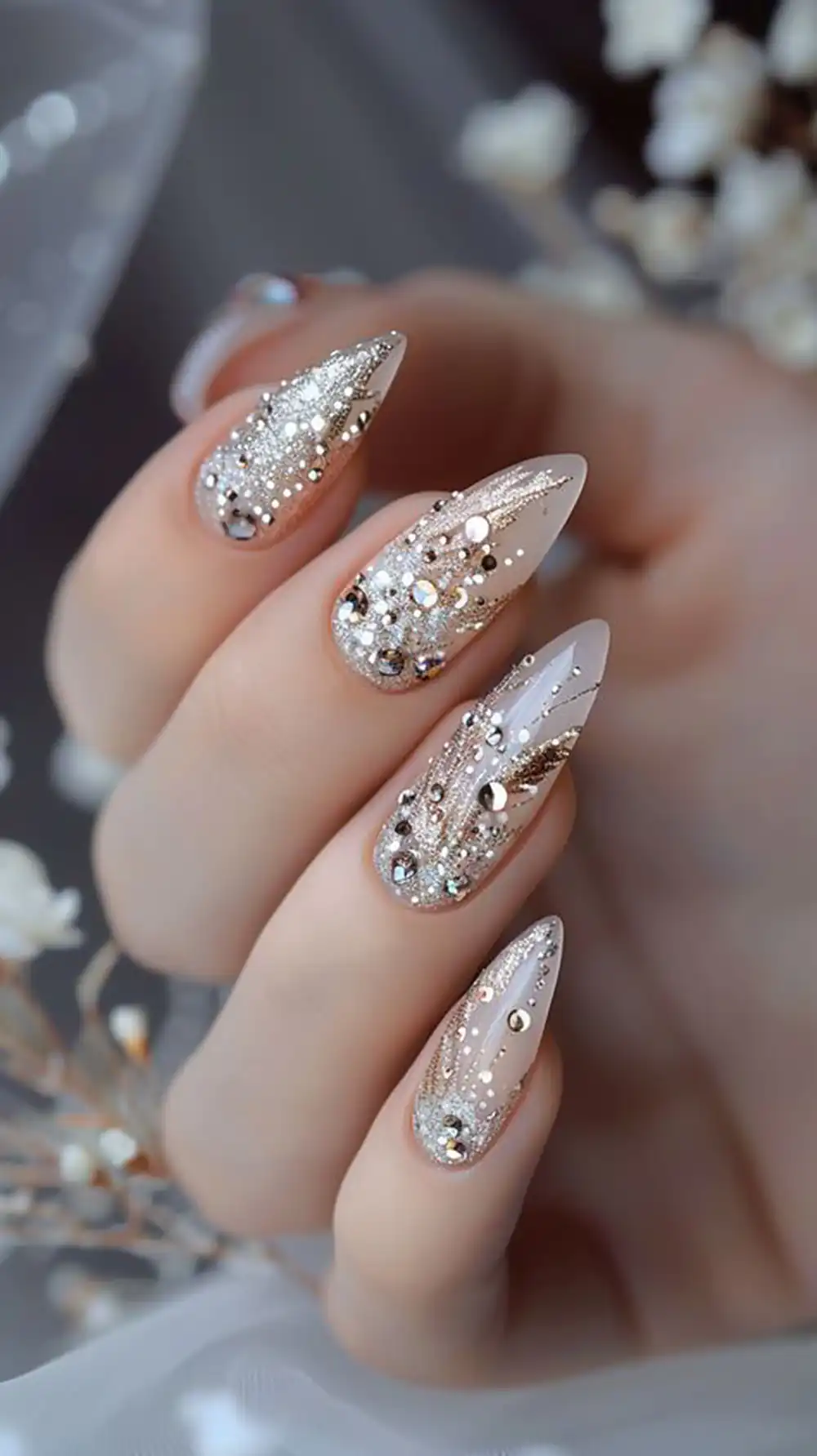 طراحی ناخن برای عروسی