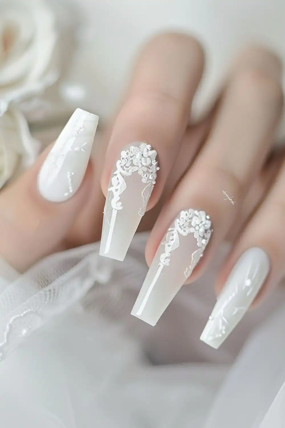 طراحی ناخن برای عروسی