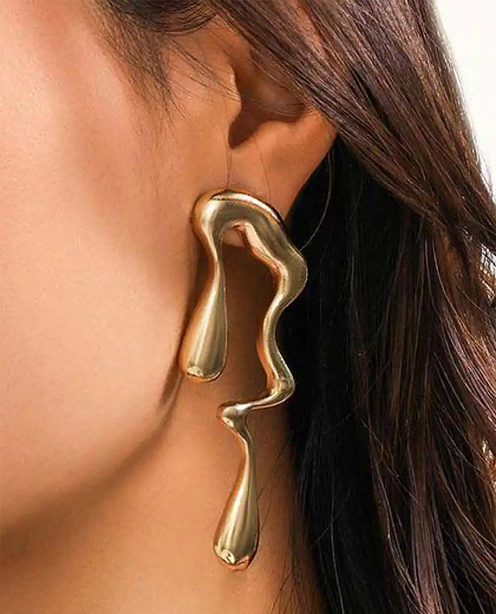 گوشواره هنری طلا