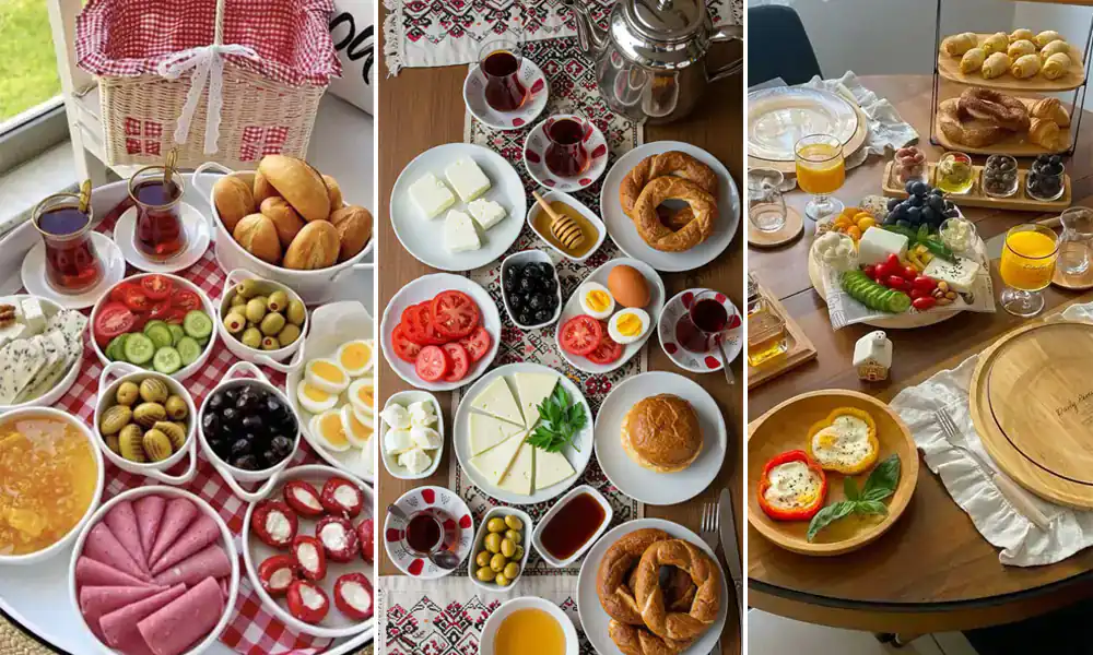 ایده سفره صبحانه