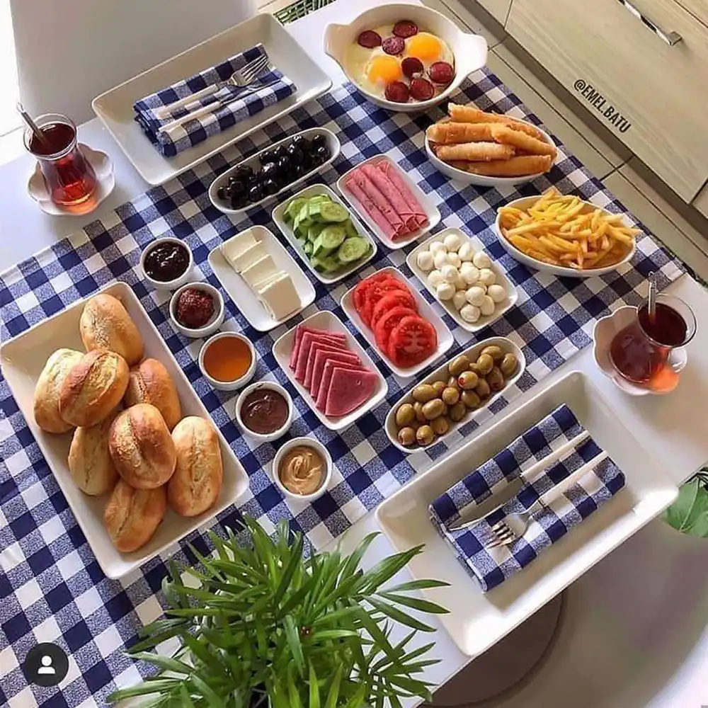 ایده سفره صبحانه