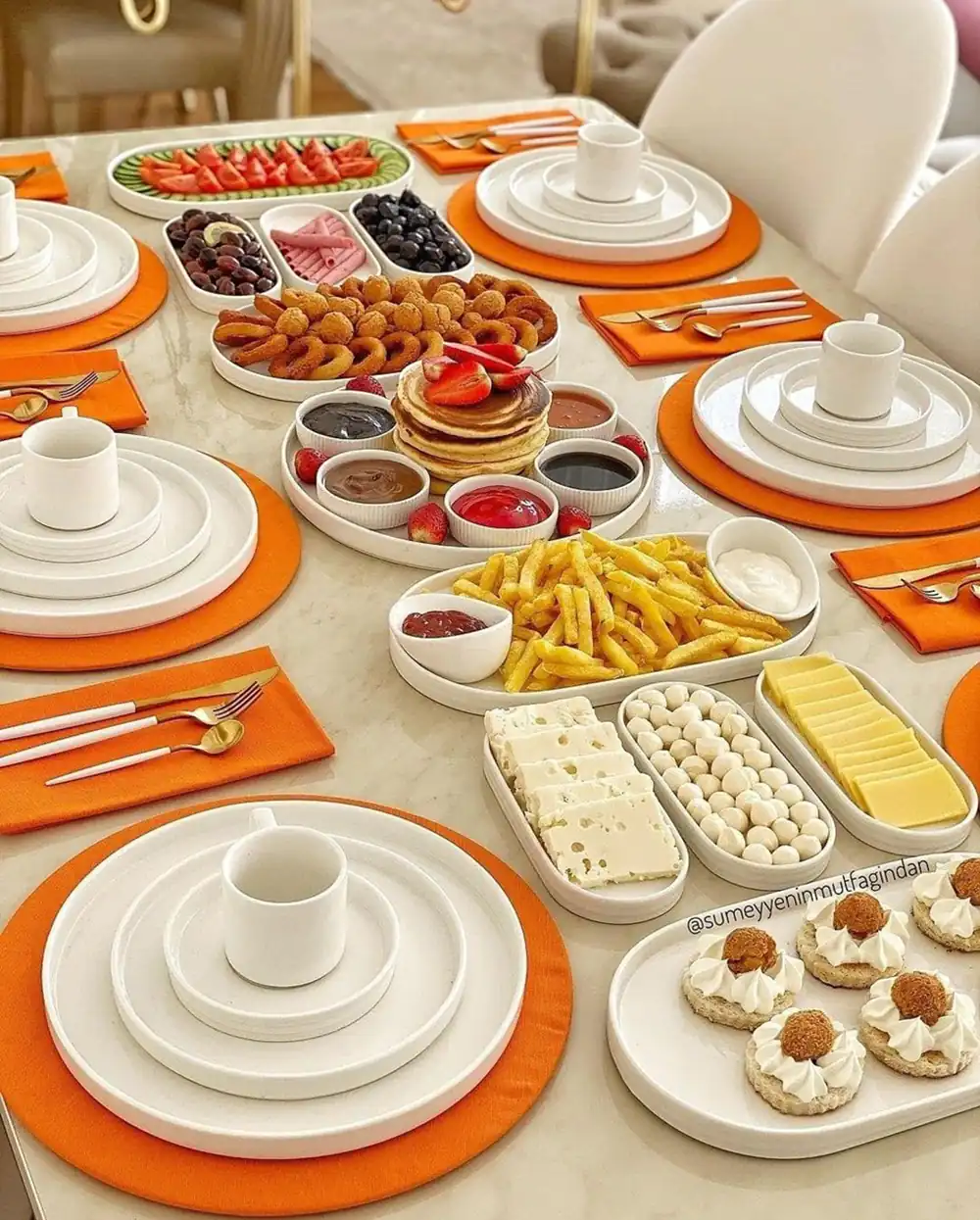 ایده سفره صبحانه
