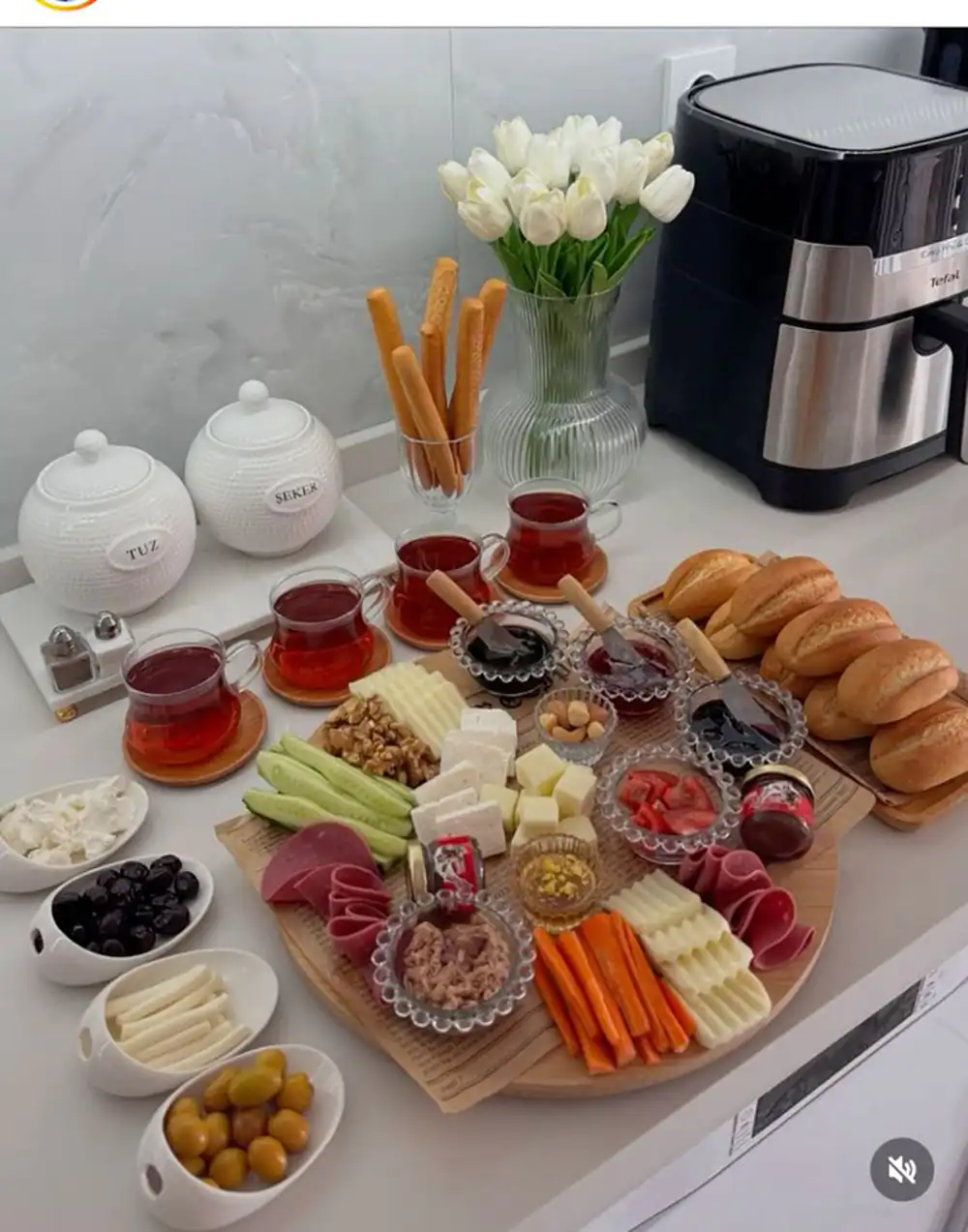 ایده سفره صبحانه