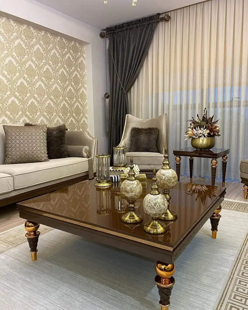 چیدمان پذیرایی عروس