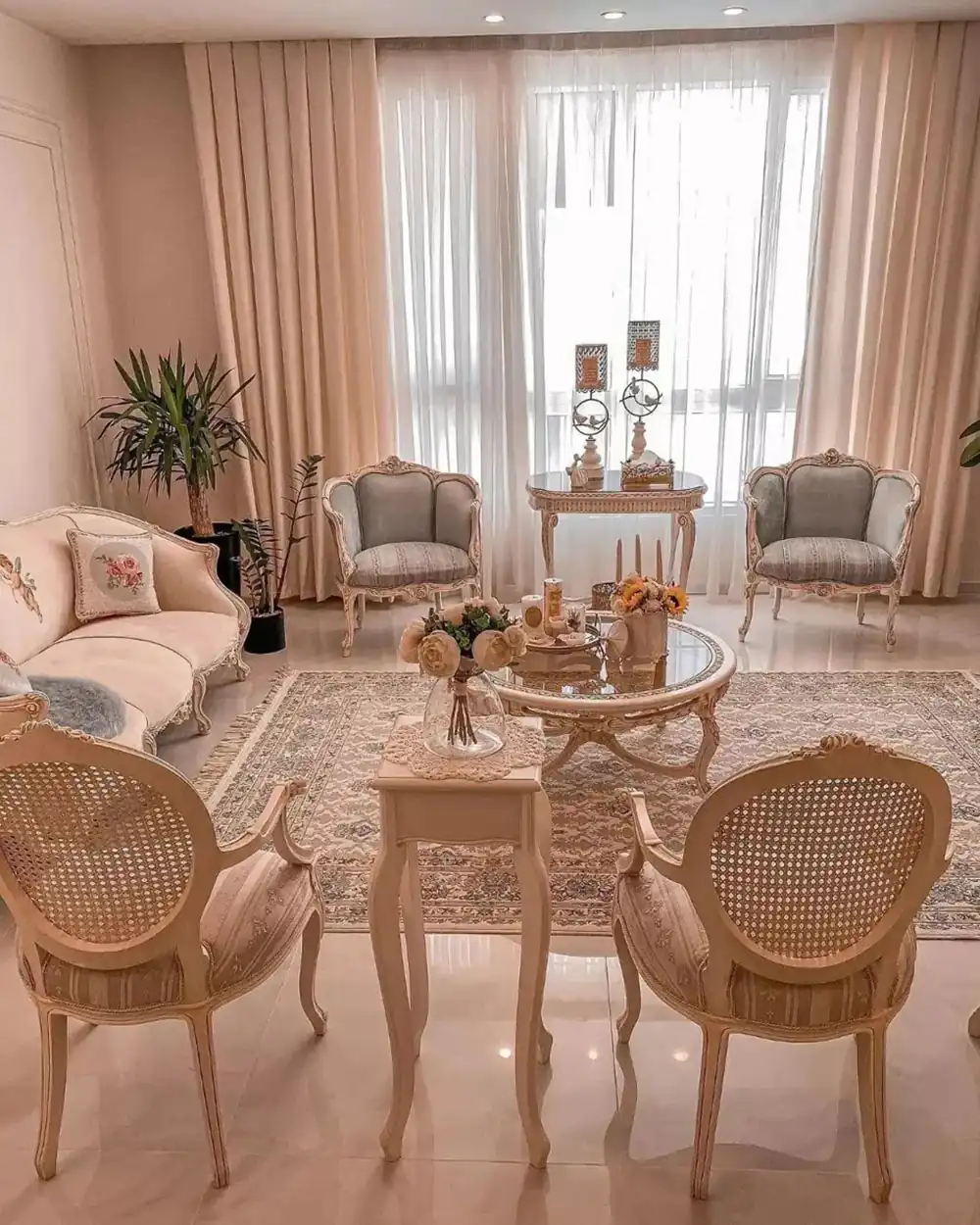 چیدمان پذیرایی عروس