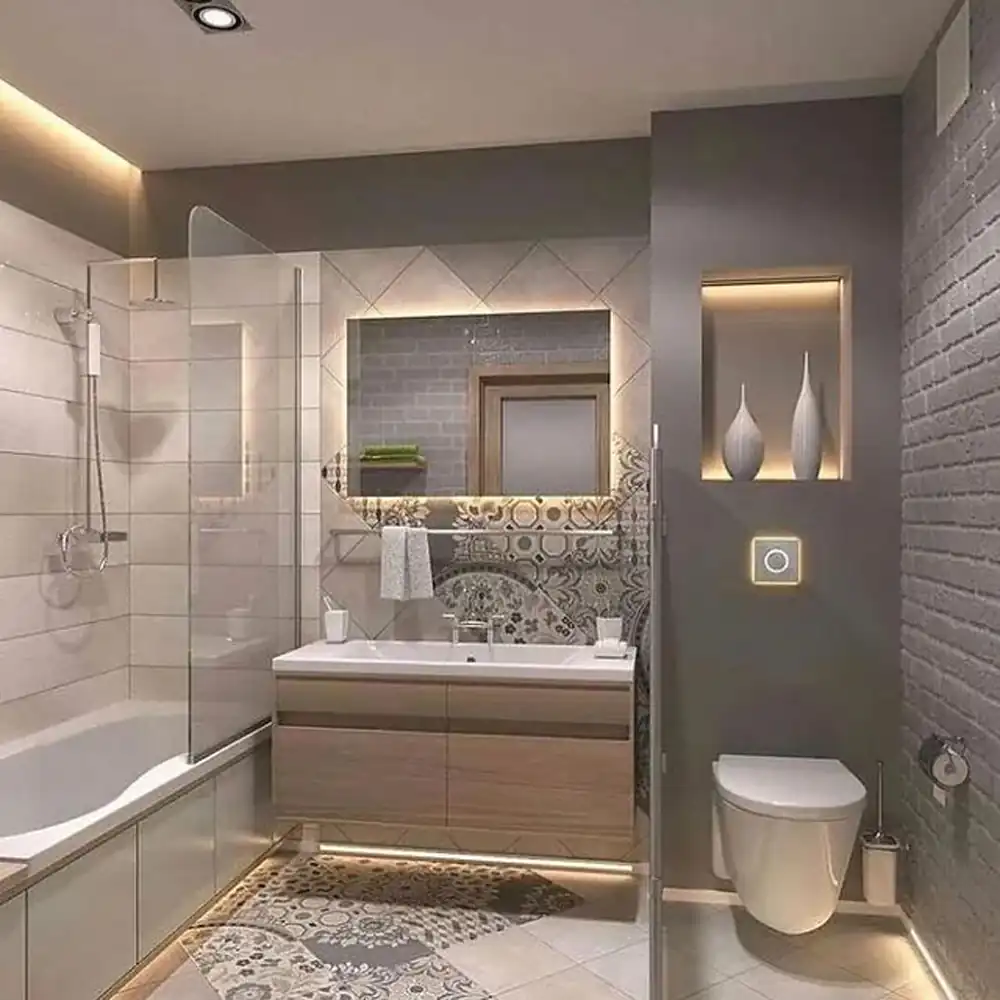 دکوراسیون سرویس بهداشتی مدرن