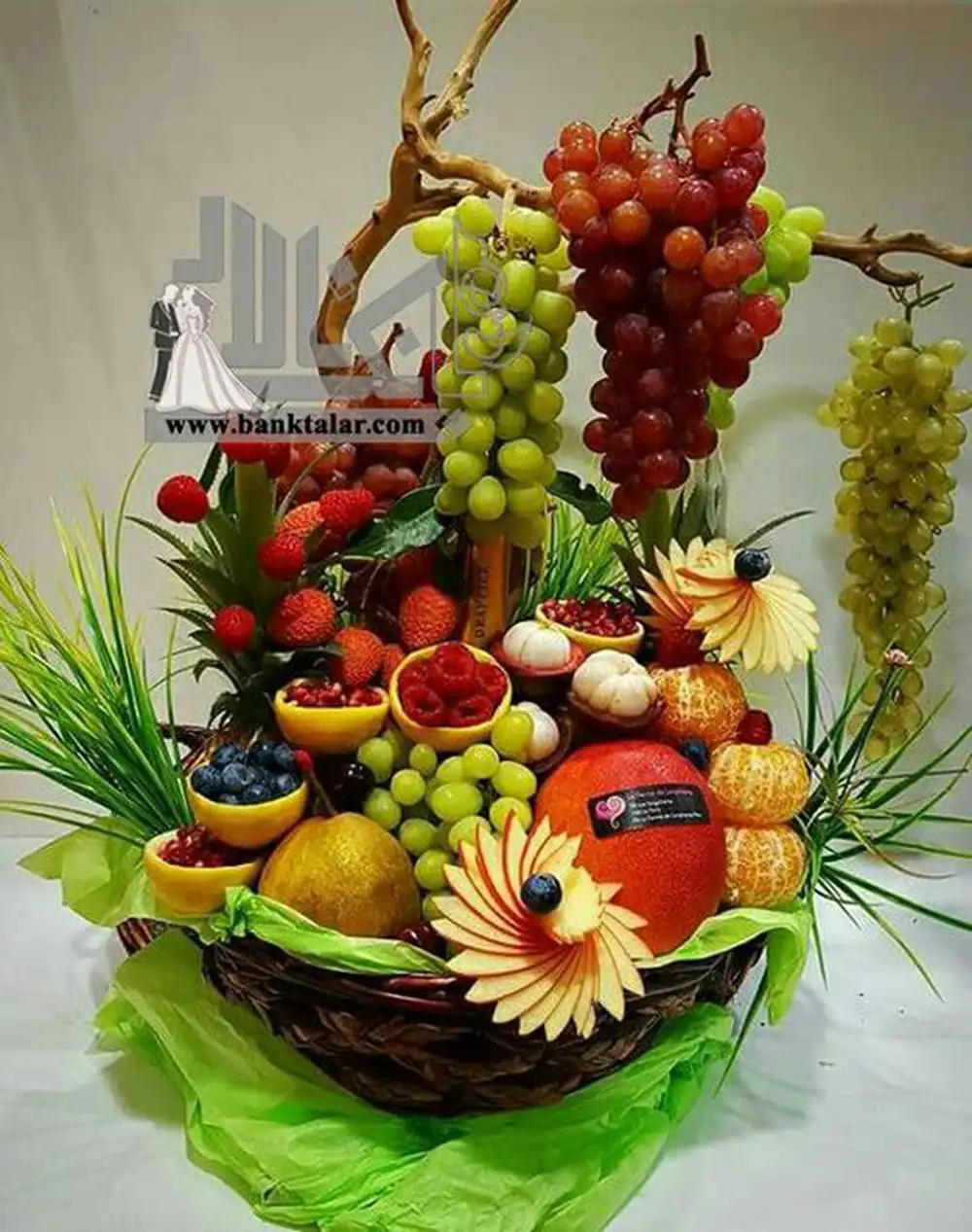 ایده تزیین میوه پاییزی
