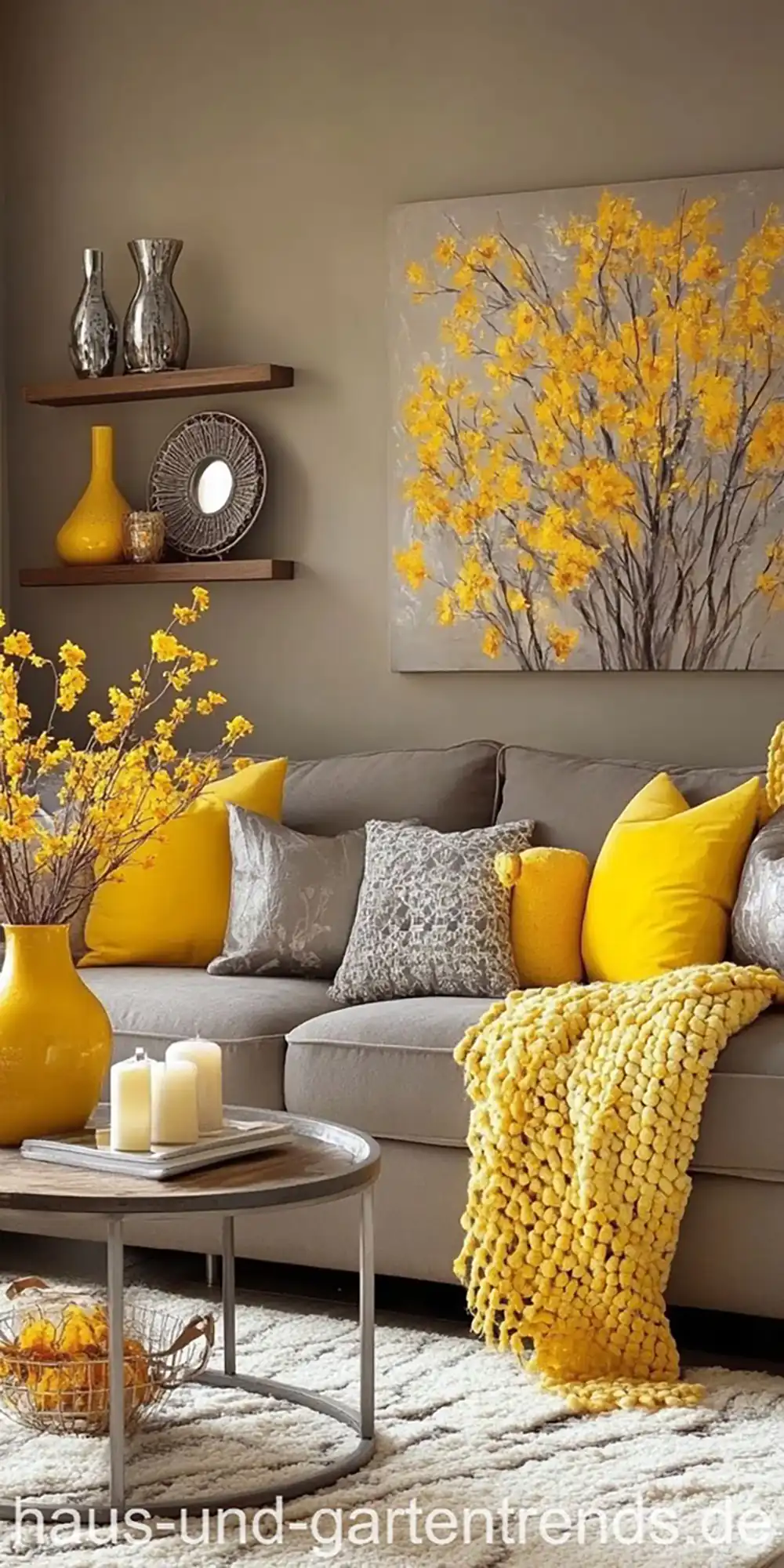 چیدمان زیبای پذیرایی