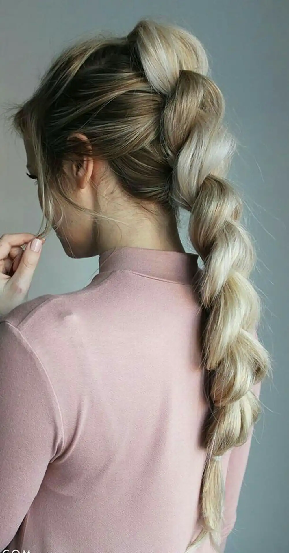 دم‌اسبی بافته شده