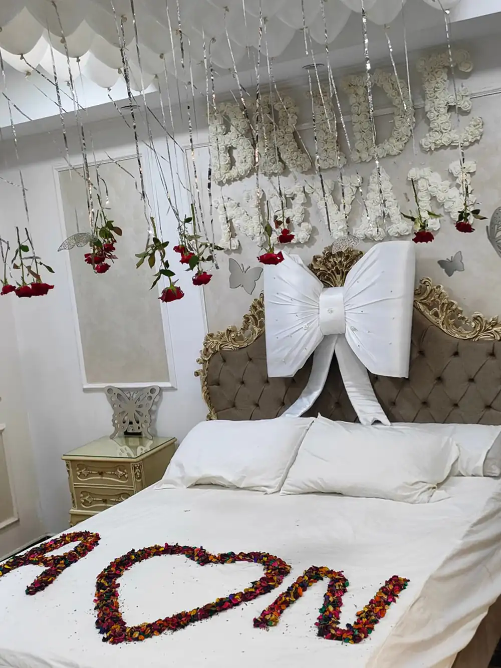 دیزاین اتاق خواب عروس