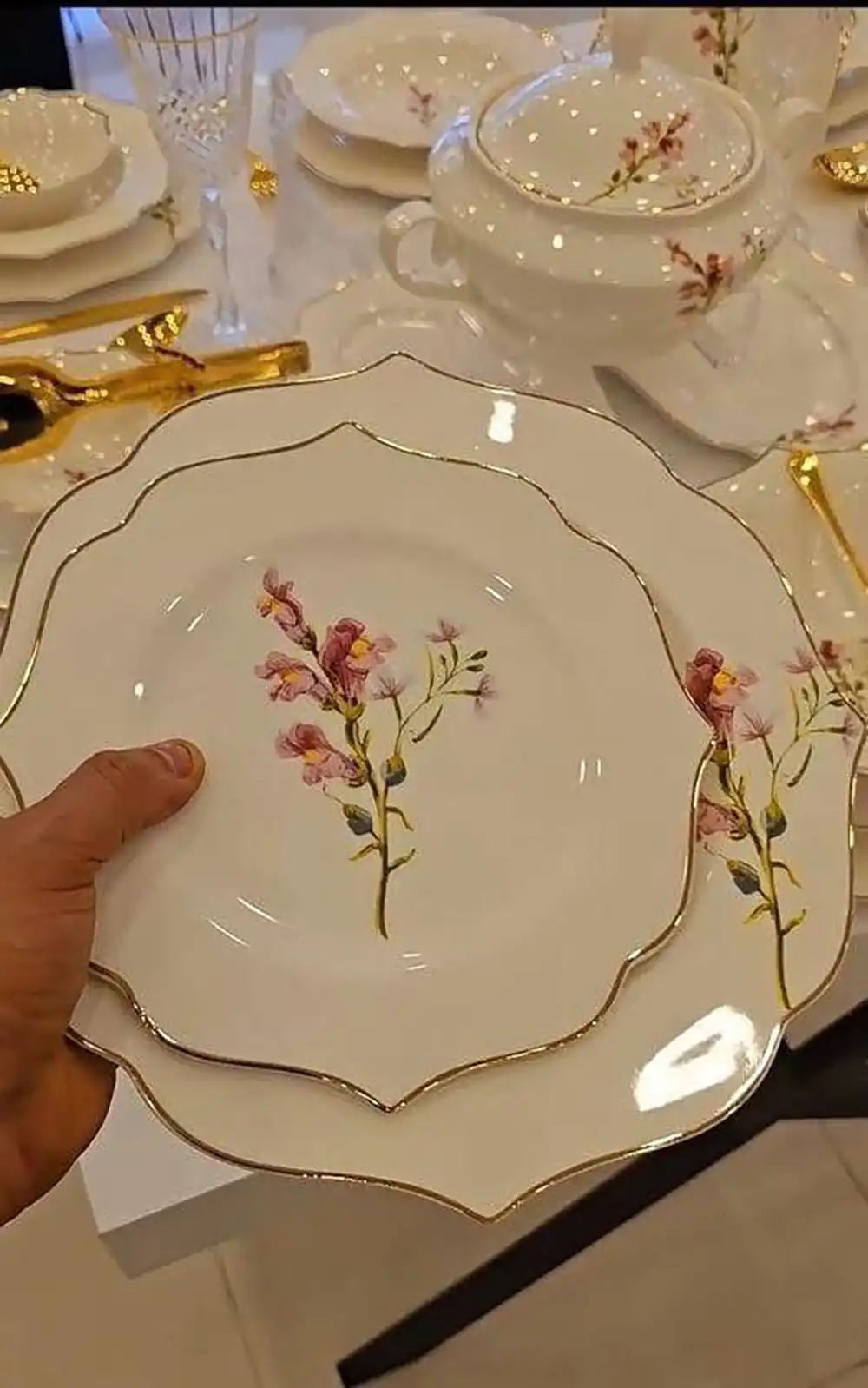 ظروف غذاخوری عروس