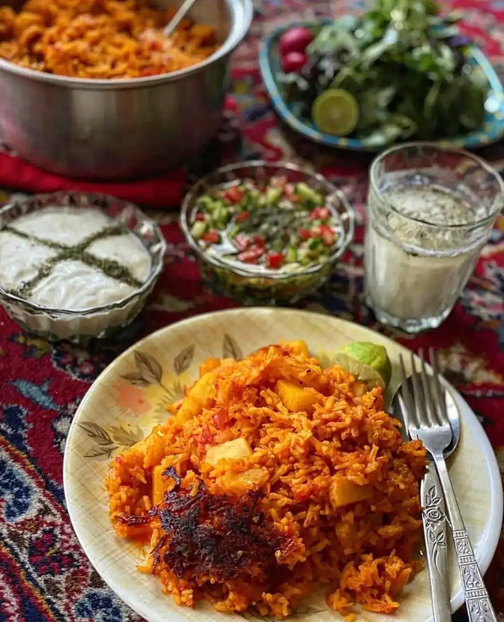 طرز تهیه دمی گوجه فرنگی
