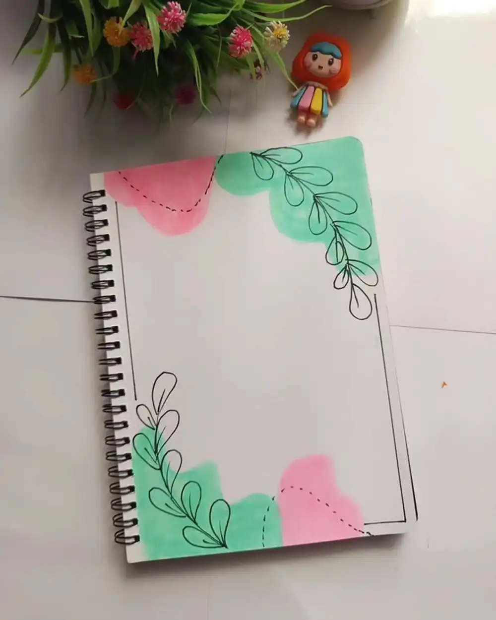 نقاشی برای حاشیه دفتر مشق