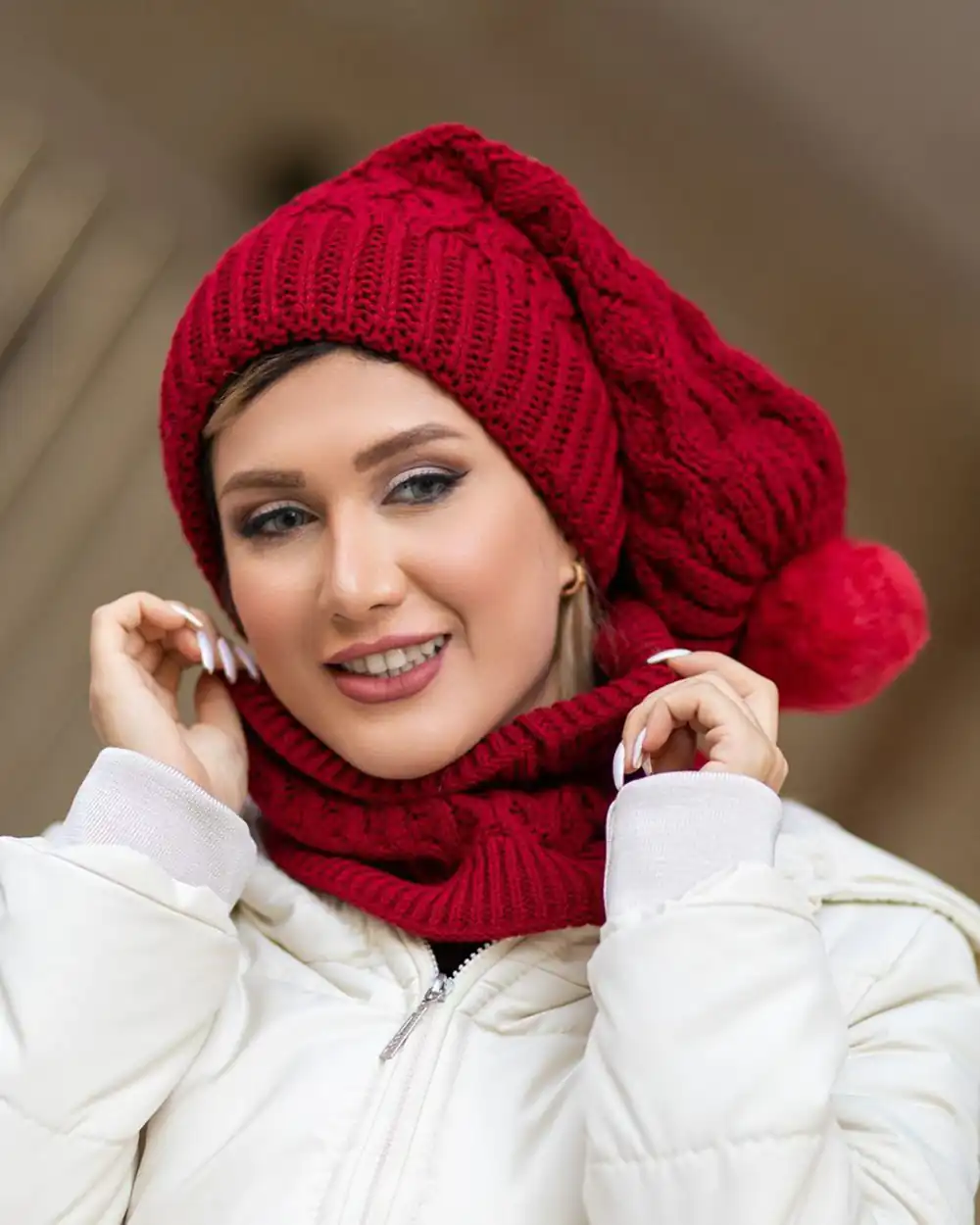 مدل کلاه بافتنی دخترانه