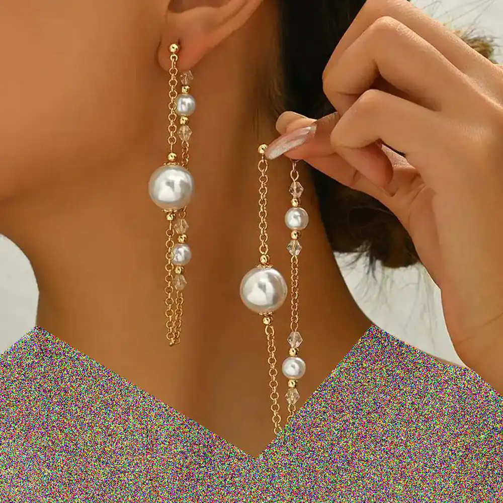 گوشواره آویز طلا