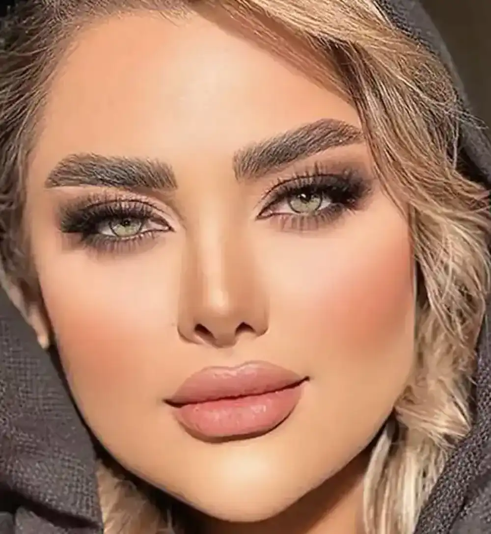آرایش قهوه ای لایت