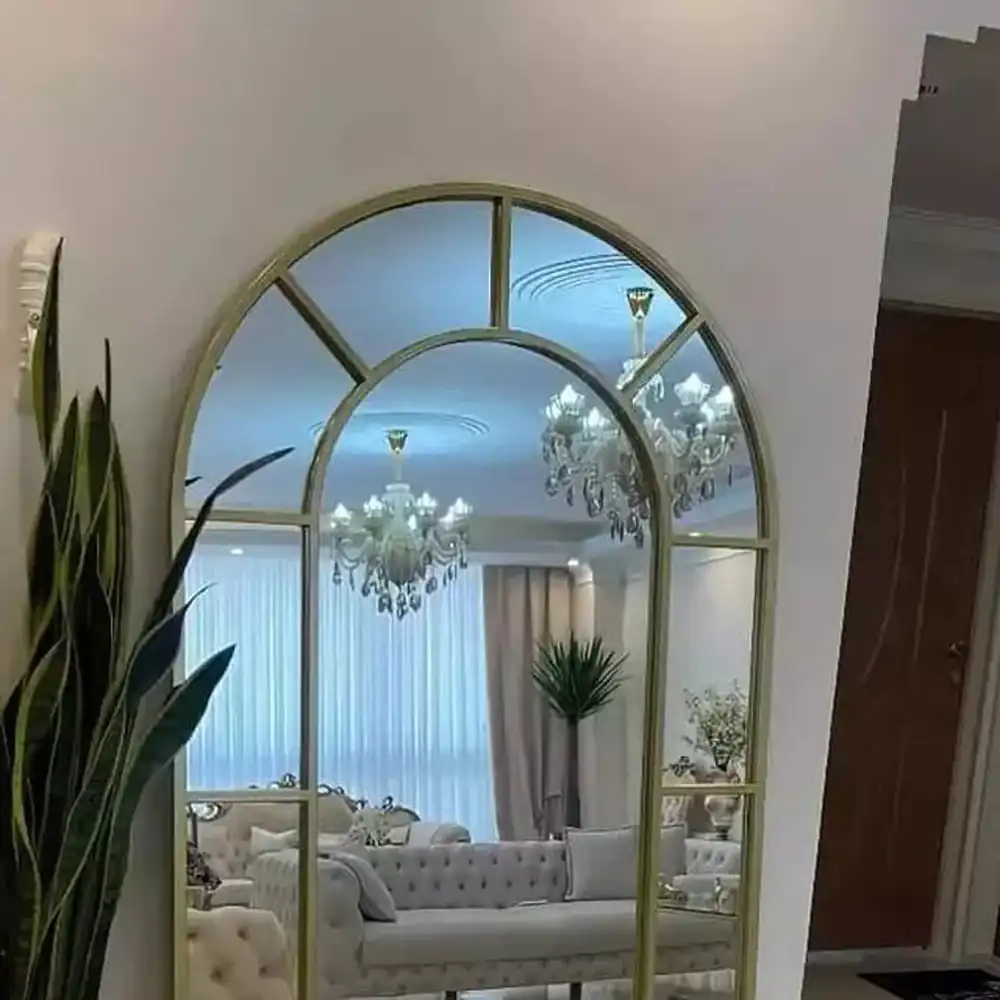 استفاده از آینه در پذیرایی کوچک
