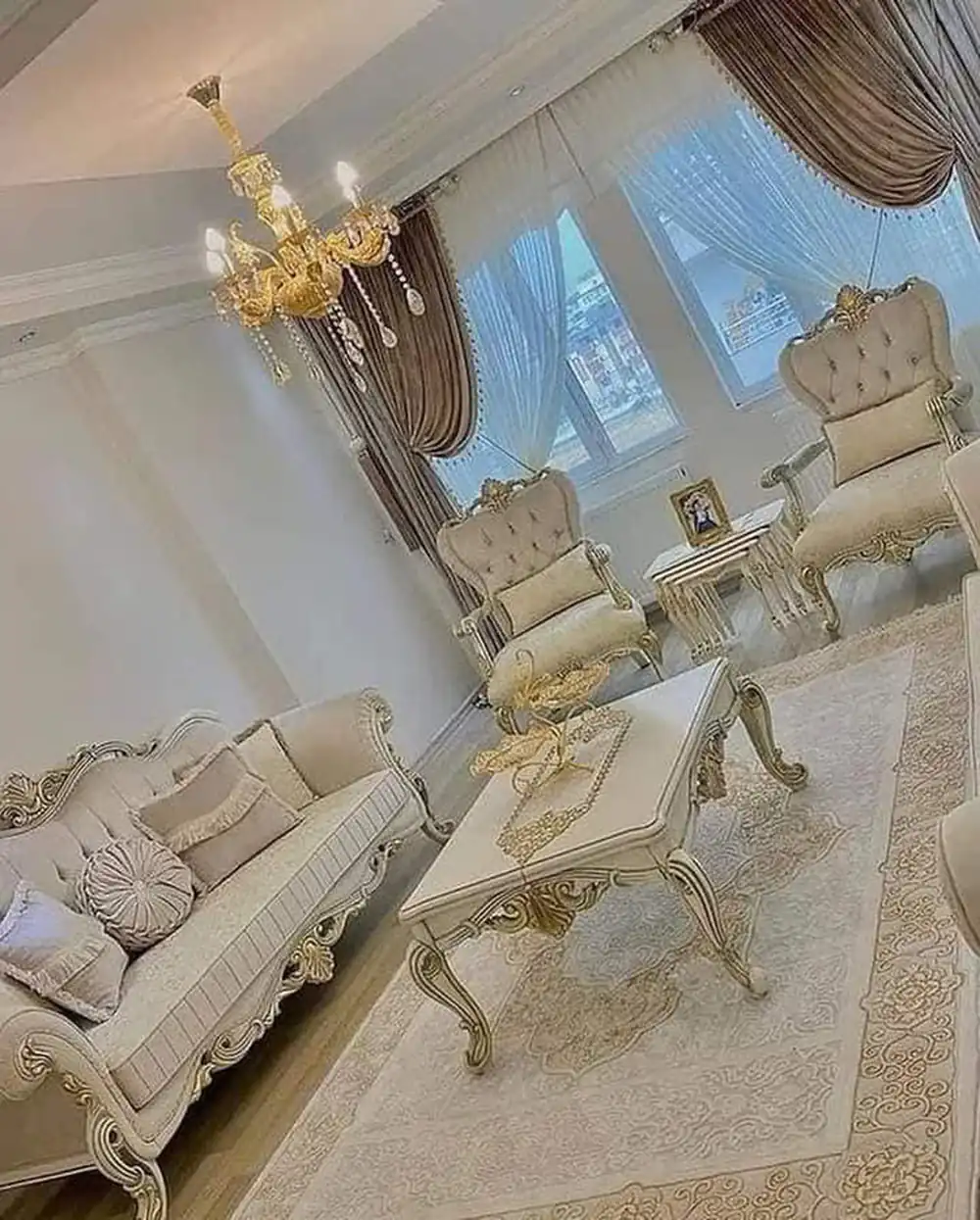 زیباترین دکوراسیون پذیرایی