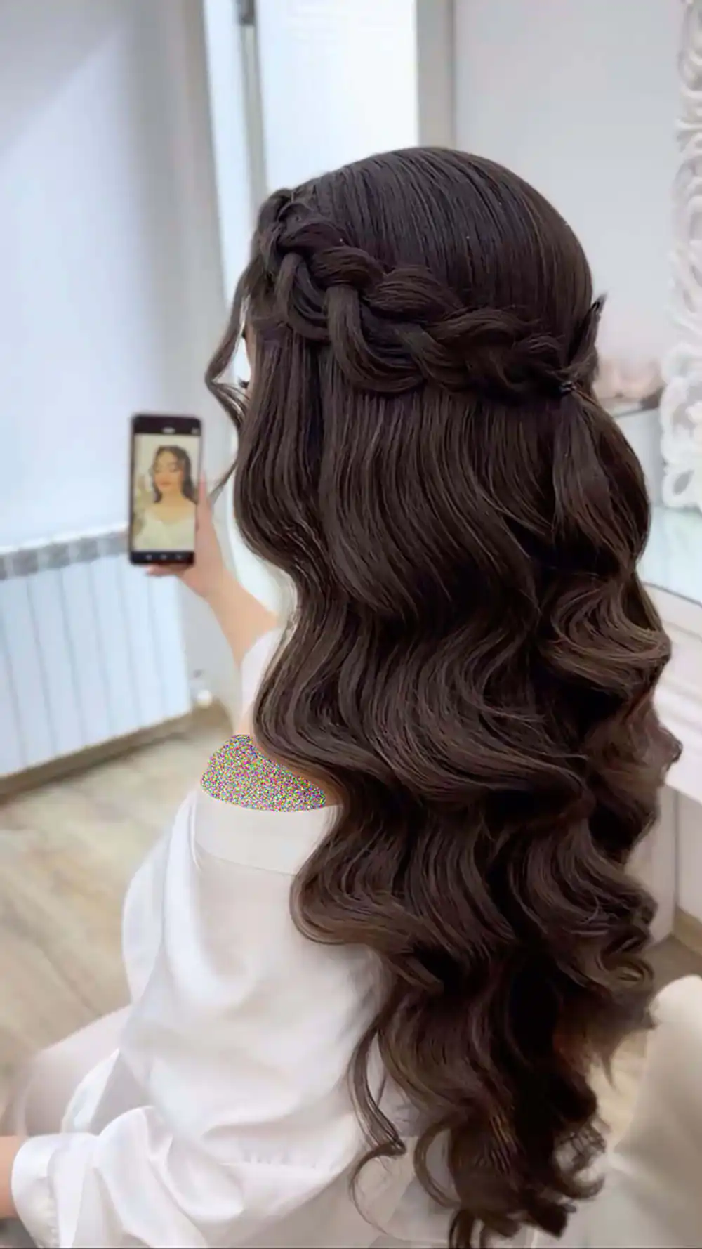 مدل موی باز حالت‌دار