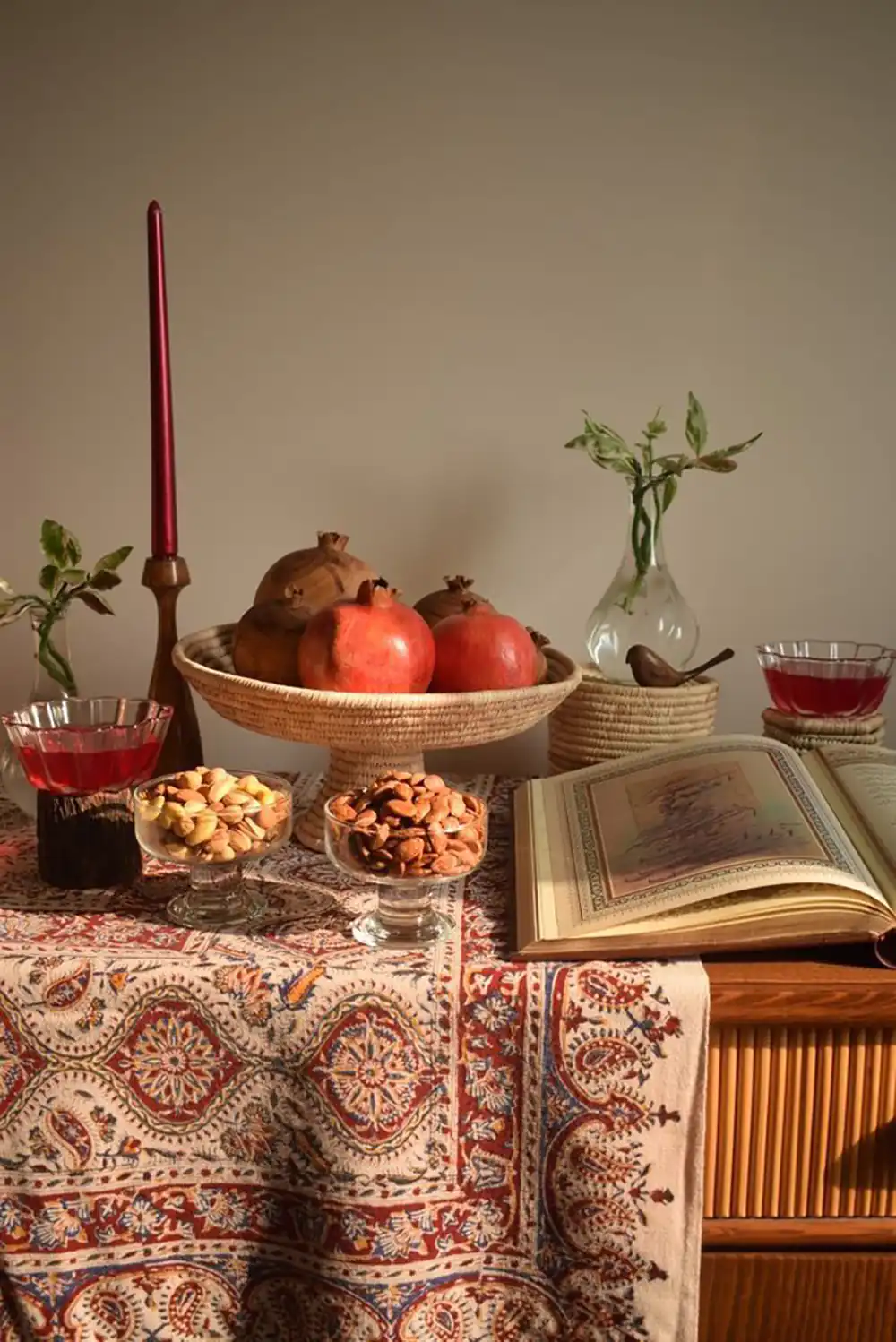 عکسعکس سفره شب یلدا سفره شب یلدا