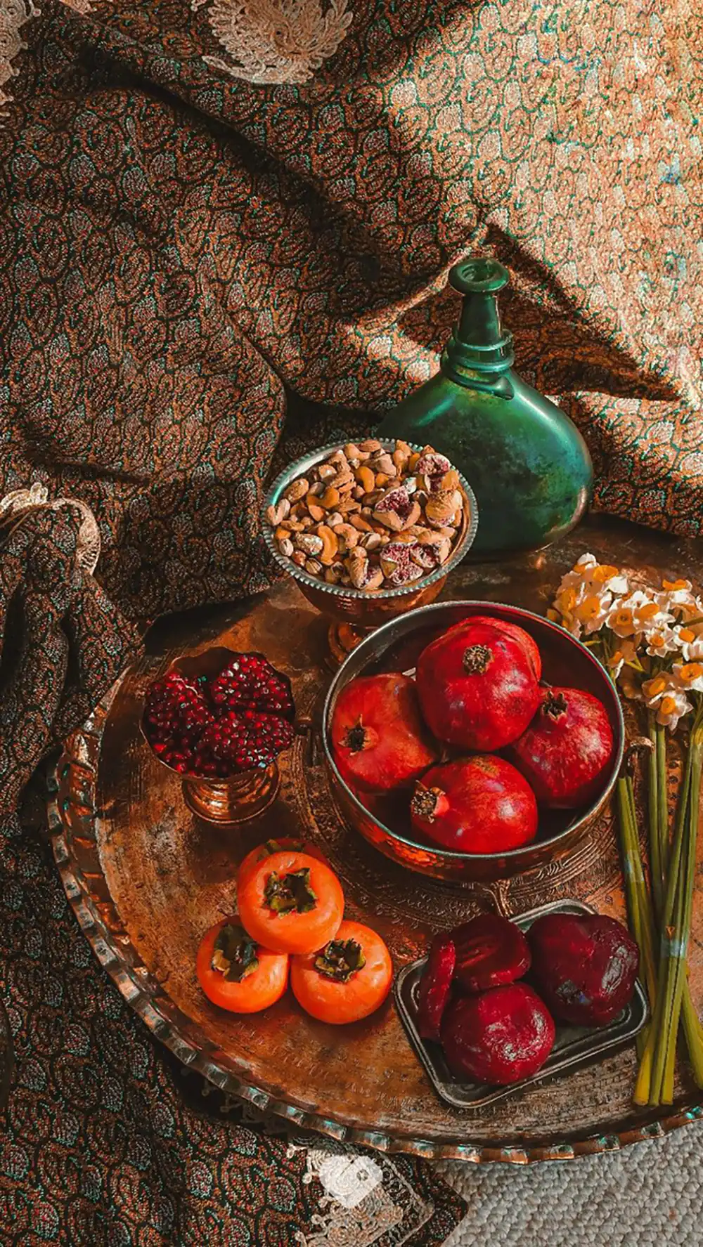 عکس سفره شب یلدا