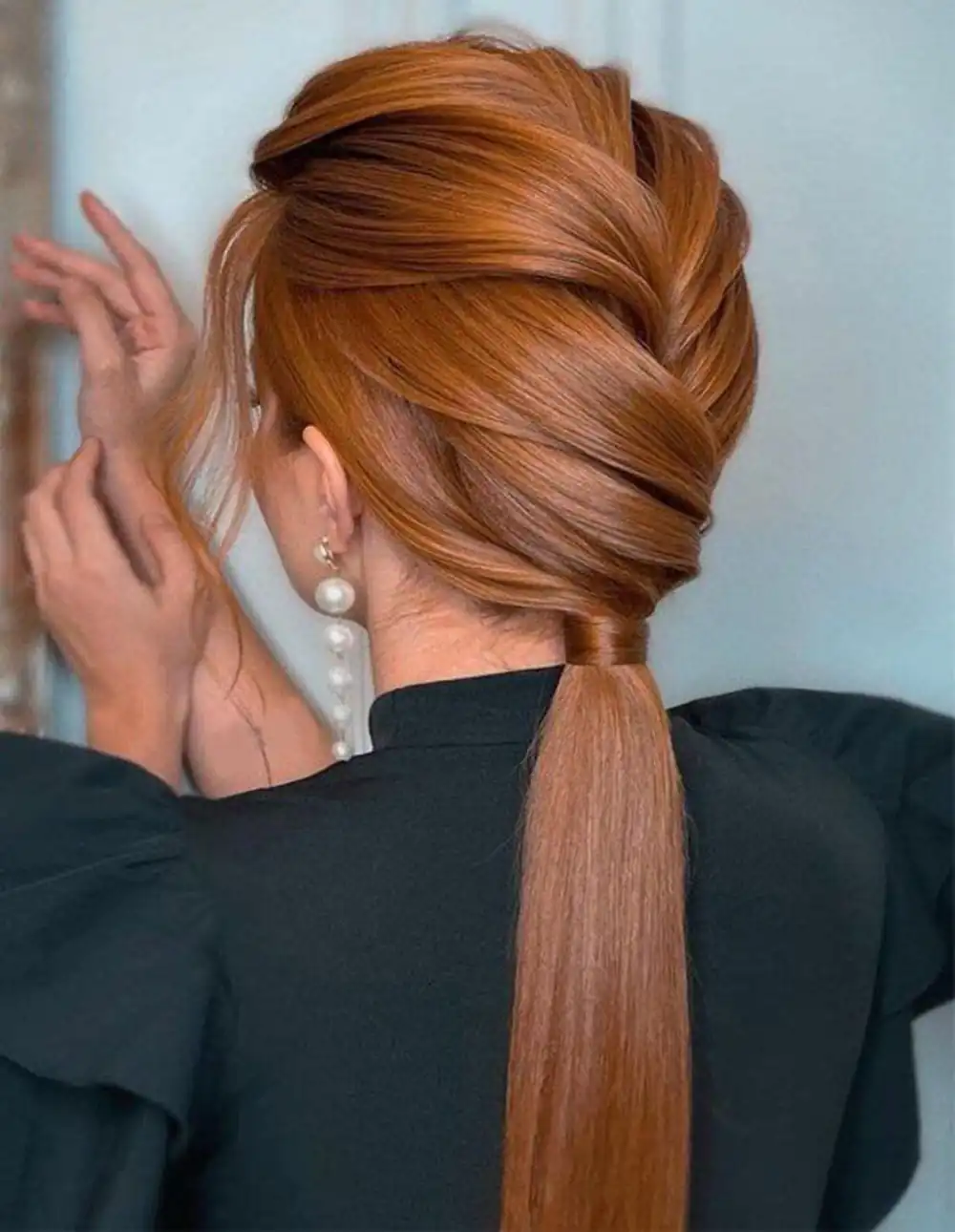 آرایش مو ساده