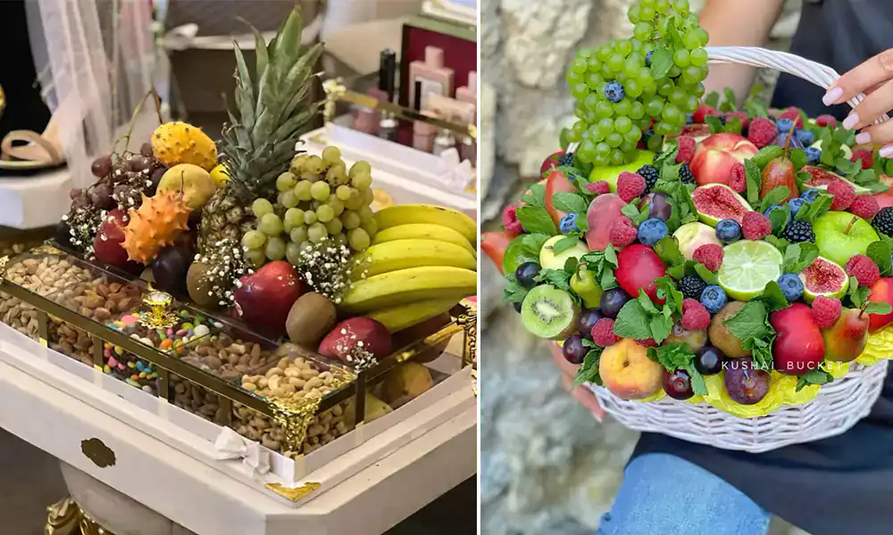تزیین میوه عقد