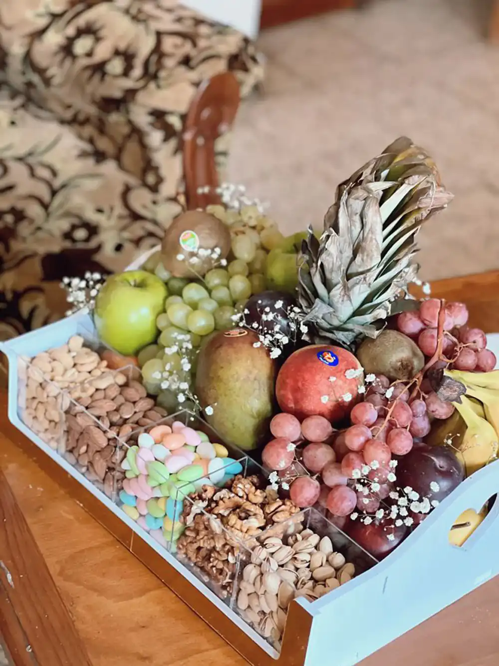 تزیین میوه عقد