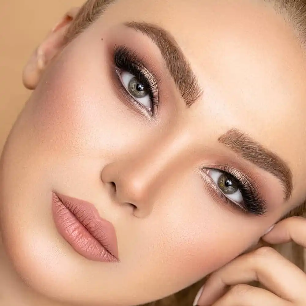 آرایش ملایم برای عروسی