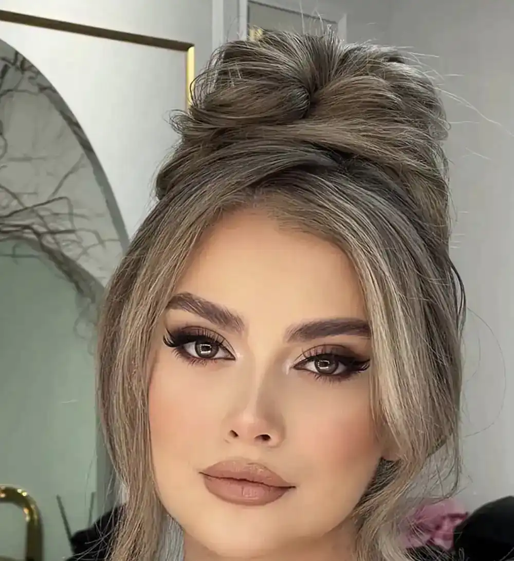آرایش ملایم برای عروسی