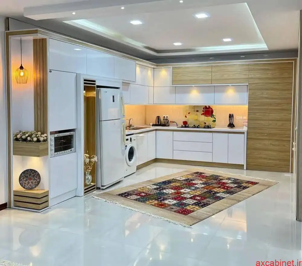چیدمان آشپزخانه ایرانی ساده