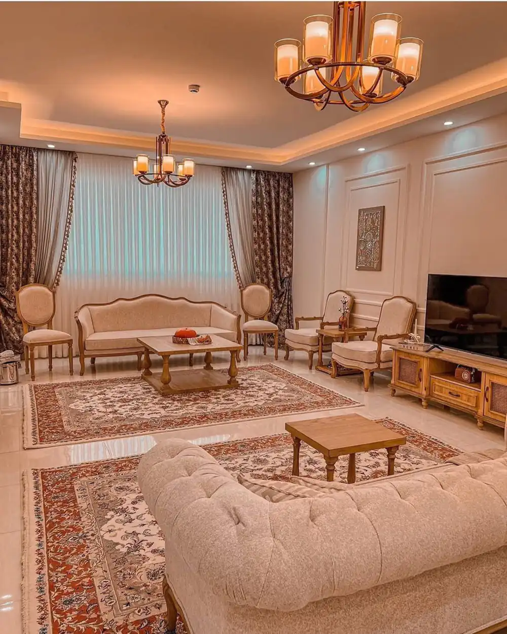 دکوراسیون شیک پذیرایی