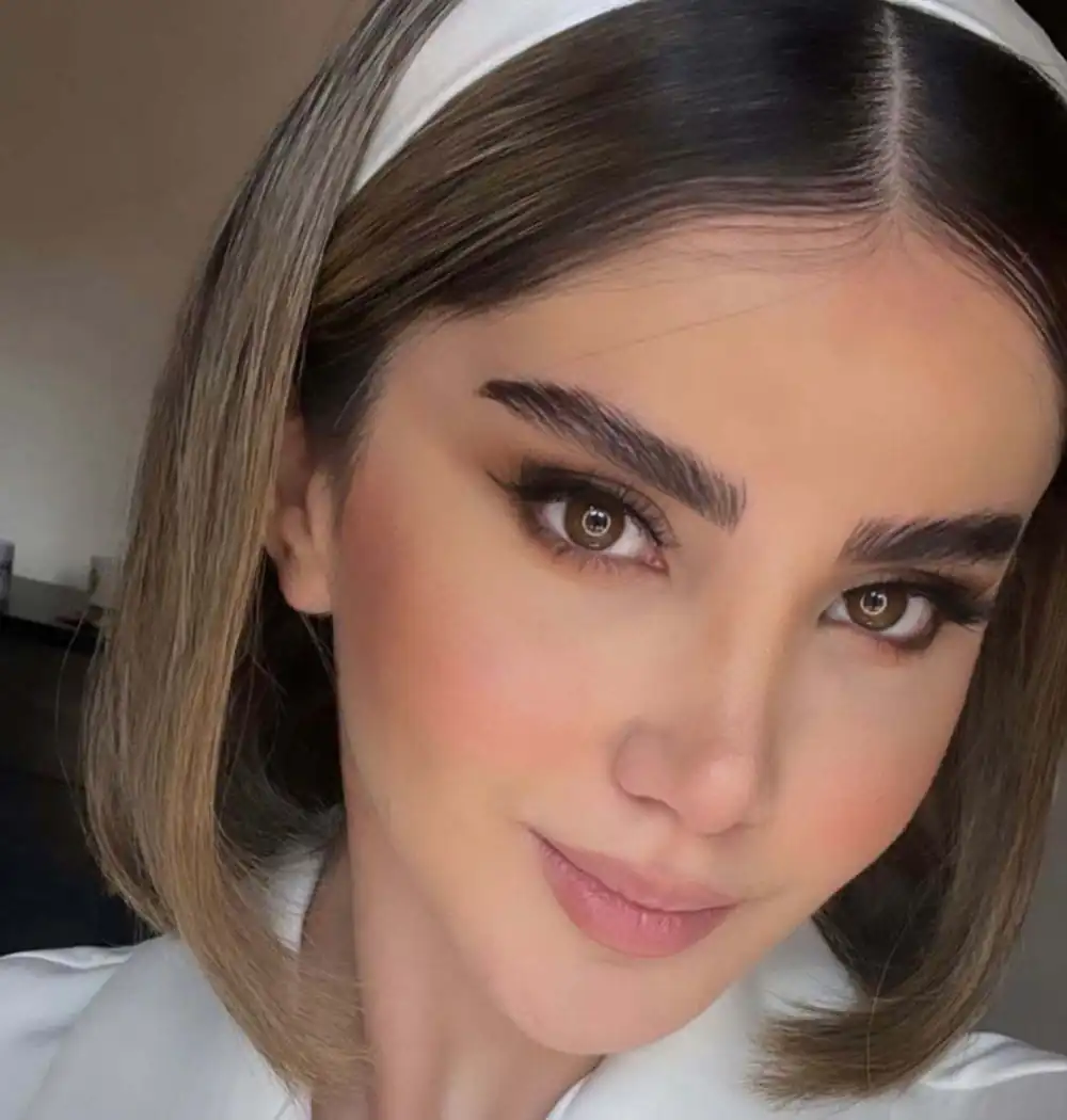 آرایش صورت با موی کوتاه